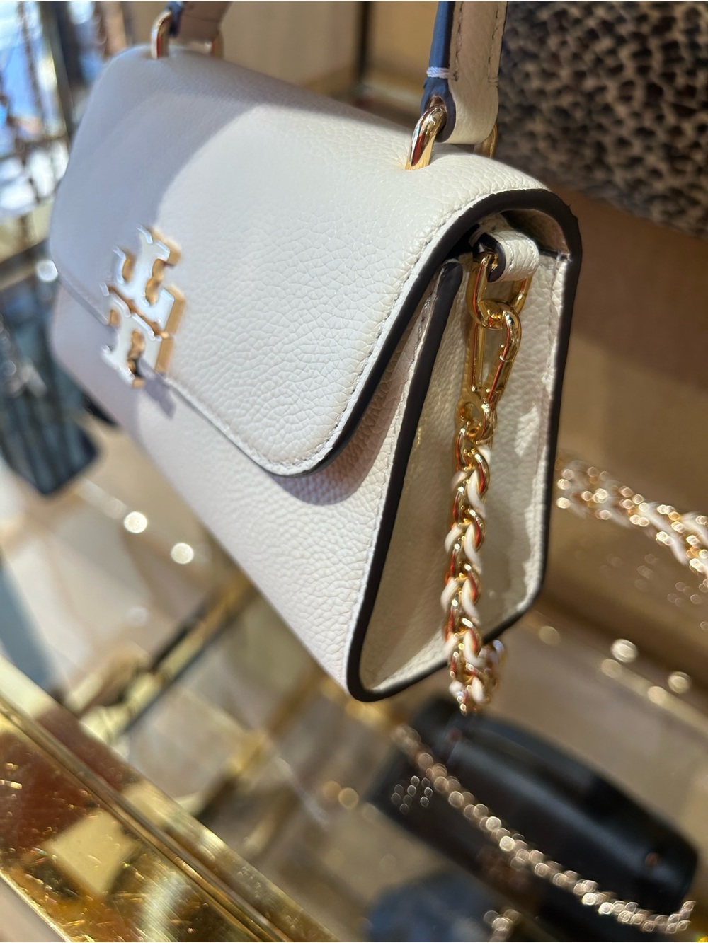 Tory Burch Britten mini Top-Handle Crossbody with Gold Logo pick own color new - Picture 7 of 16